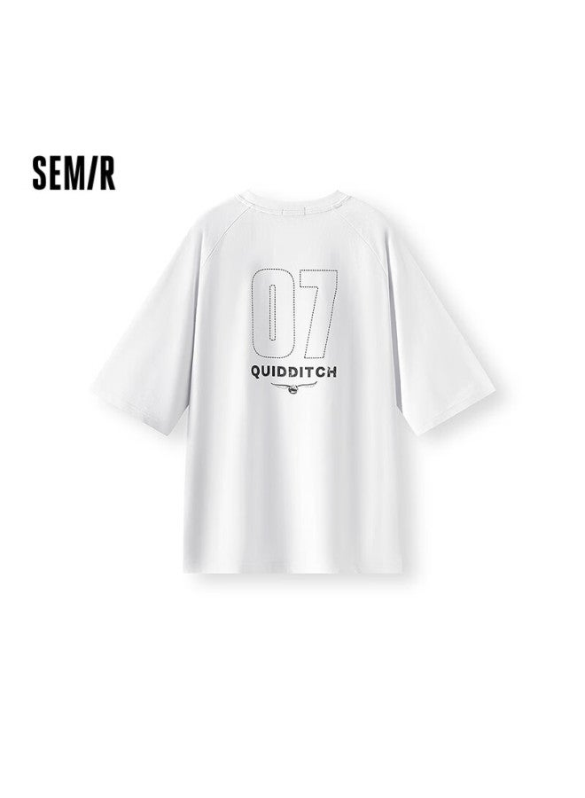 Semir , Harry Potter Collaboration Short-sleeve T-shirt For Men, Pure Cotton, Summer Sportswear Style, 10132510015 - Image 1