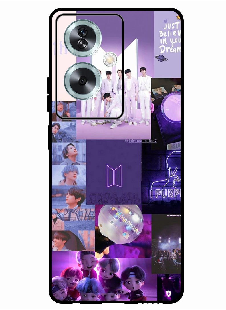 Protective Case Anti Scratch Shock Proof Bumper Cover For Oppo A2 BTS collage