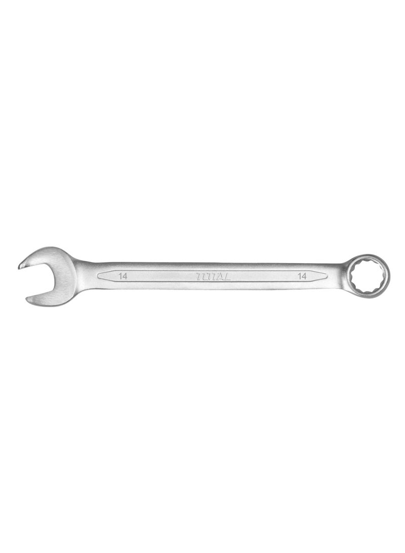Total Industrial Double-Sided Combination Spanner, Size 10, Chrome Vanadium, Ring And Open End, 1 Piece - THT20112 - Image 5