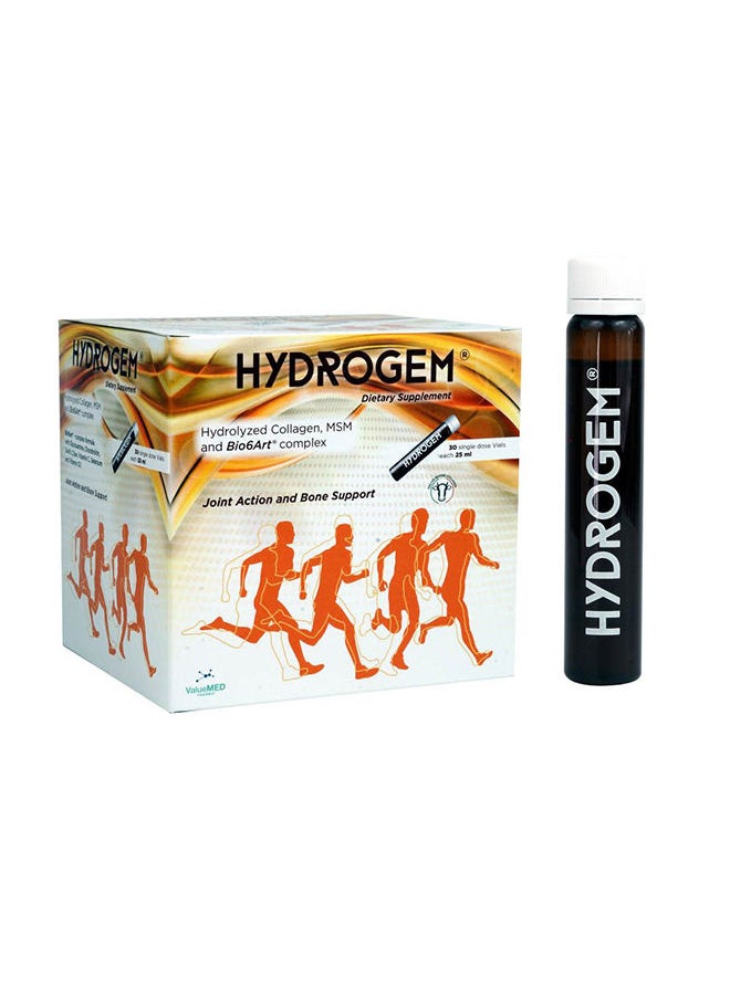 hydrogem - قوارير فموية 25 مل 30 قارورة - Image 1