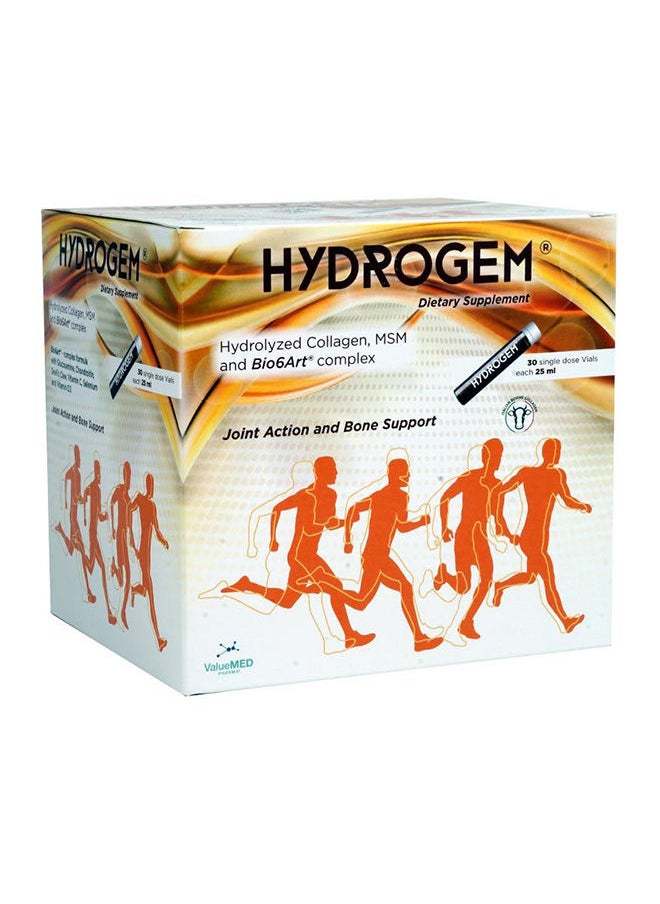 hydrogem - قوارير فموية 25 مل 30 قارورة - Image 1