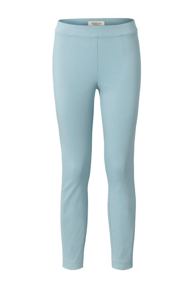 Tchibo Women Skinny Leg Plain Pants, Light Blue - Image 2