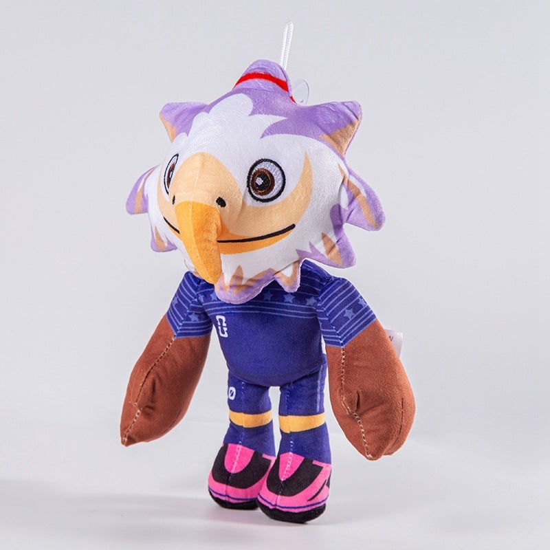 FIFA World Cup 2026 USA Canada Mexico Merchandise, Zayu Jaguar Mascot Plush Doll, Commemorative Souvenir Gift for Football Fans - Image 4