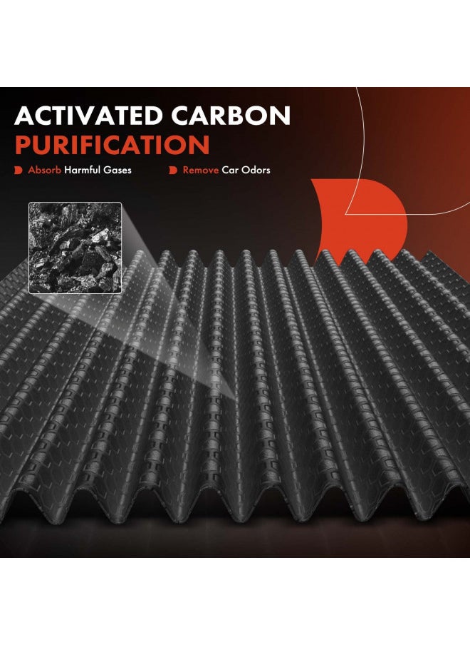A-Premium A-Premium 2-PC Cabin Air Filter with Activated Carbon Compatible with BMW 530i, 530i xDrive, X5, X6, X7, 530e, 540i, 540i xDrive, 740i, 750i, 750Li xDrive, 840i, Alpina B7, M5, M550i xDrive, M8  - Image 4