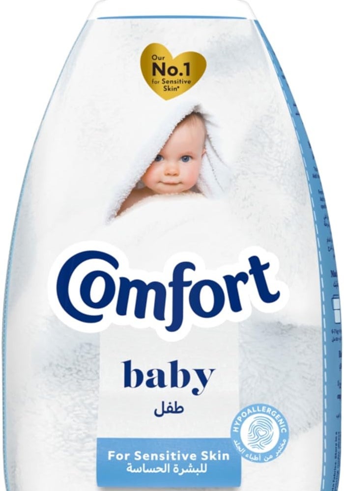 Comfort Concentrate Fabric Softener for Baby, 1L - Hypoallergenic for Sensitive Skin - Image 3