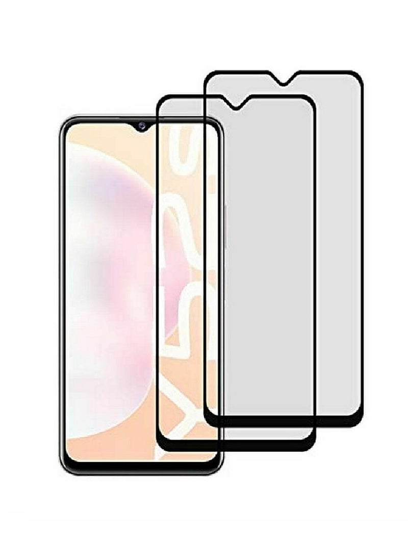 Super 2 Pieces Tempered Glass Screen Protector 5D Designed For vivo Y52s Full Glue Edge to Edge Full Screen Coverage And Bubble Free - Image 1