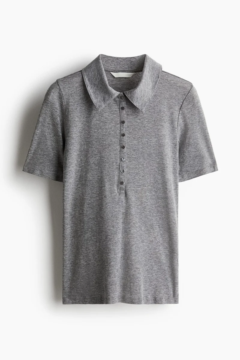 H&M Fitted Polo Shirt