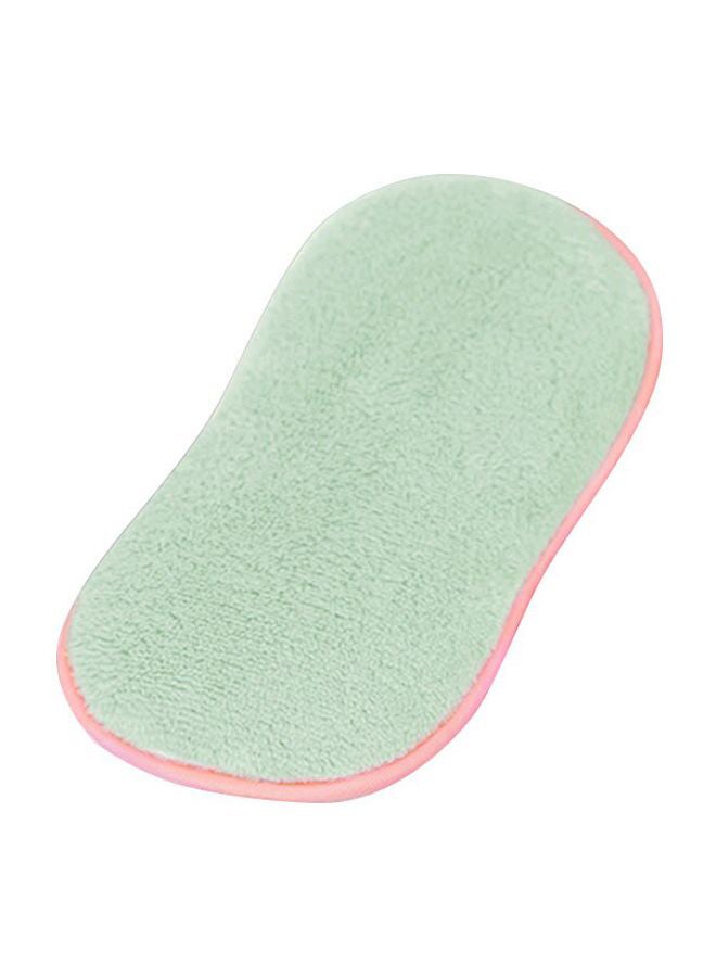 Loquat 5-Piece Bamboo Fiber Cleaning Sponge Set Green/Pink 18 x 8.5cm