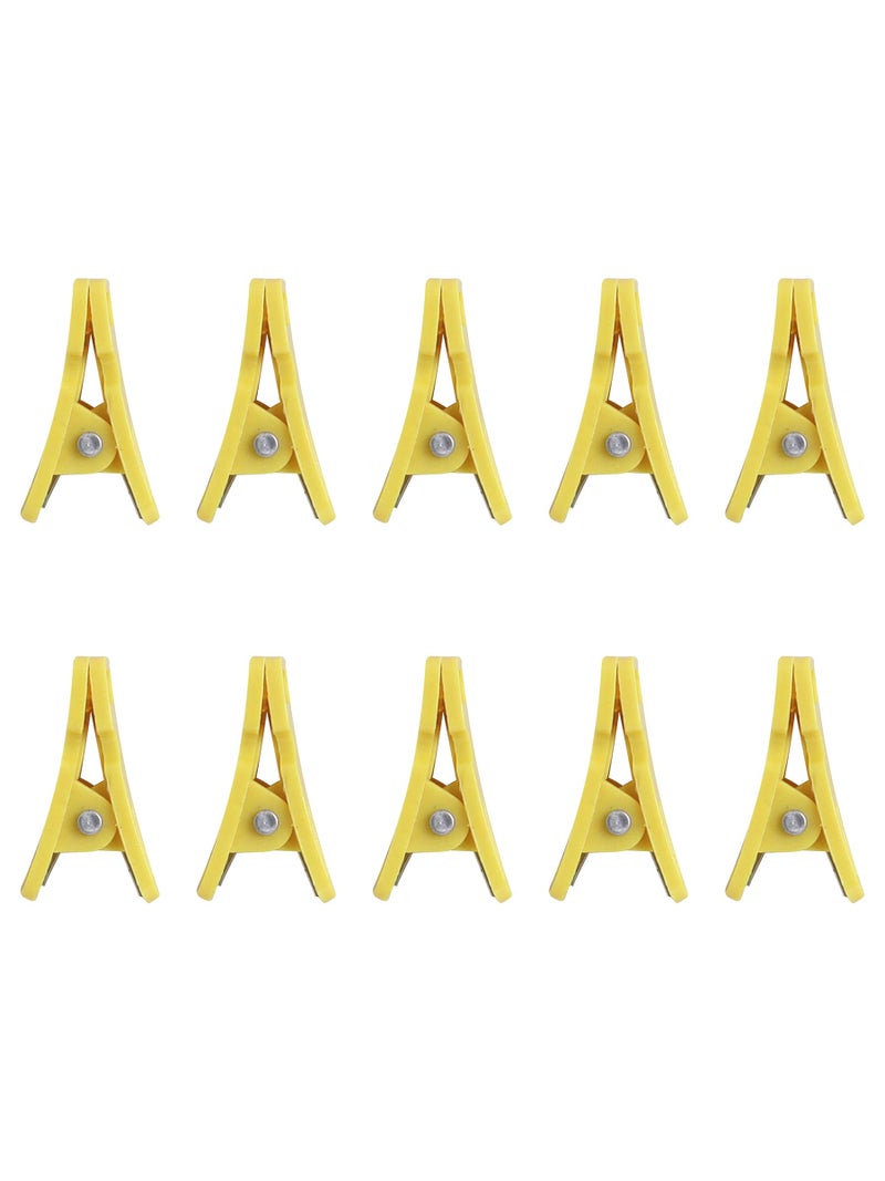 DADDY - G DADDY-G® Heavy Duty Cloth Clips for Drying | Extra Strong Plastic Clothes Pegs | Rust-Free, Windproof Clips for Indoor & Outdoor Use (Multicolour, 10cm) - Image 4