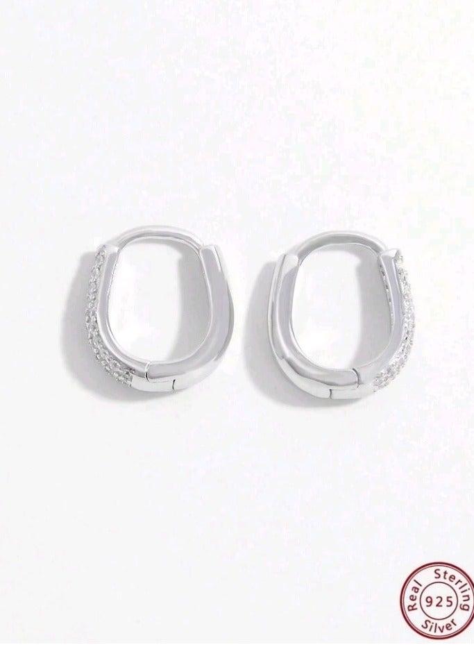 Jewelry For Life Pure 925 Sterling Silver Earrings For Women - Image 3