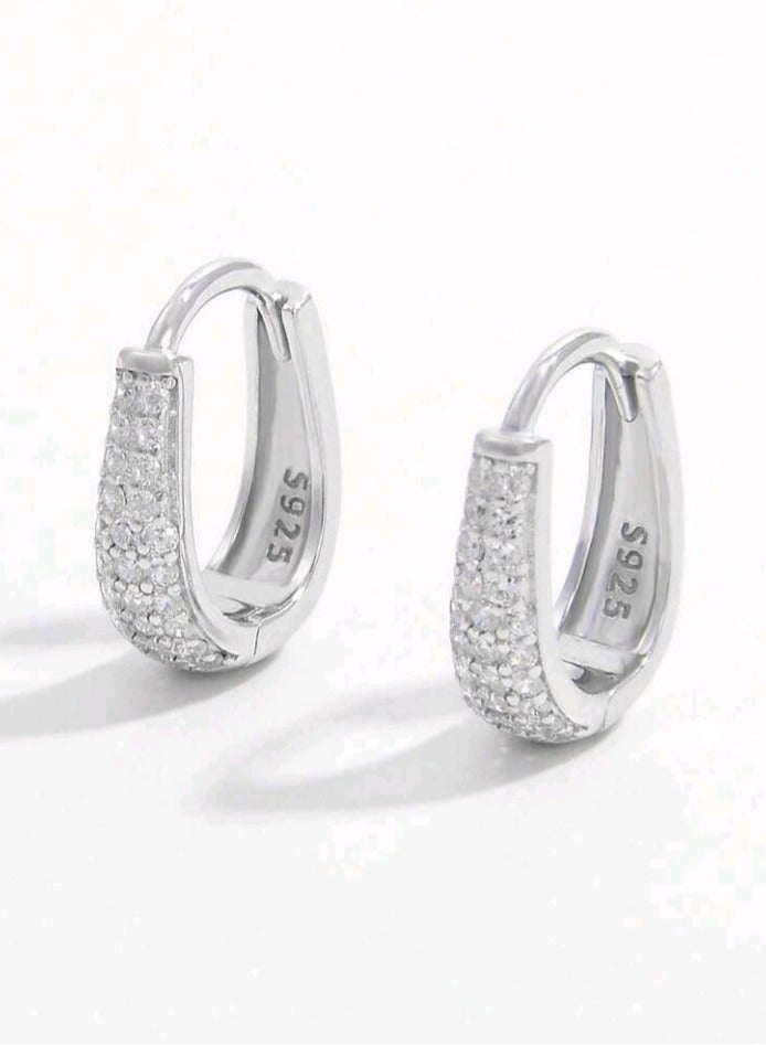 Jewelry For Life Pure 925 Sterling Silver Earrings For Women - Image 2