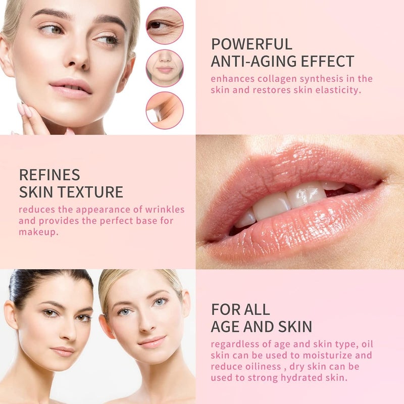 KIMUSE Hydrating Multi Balm Stick, All-in-One Hydrating Lip Balm Eye Cream Neck Cream Make Up Base, Reduce Wrinkle & Moisturizing Moisturizer For Face Skin Care - Image 2