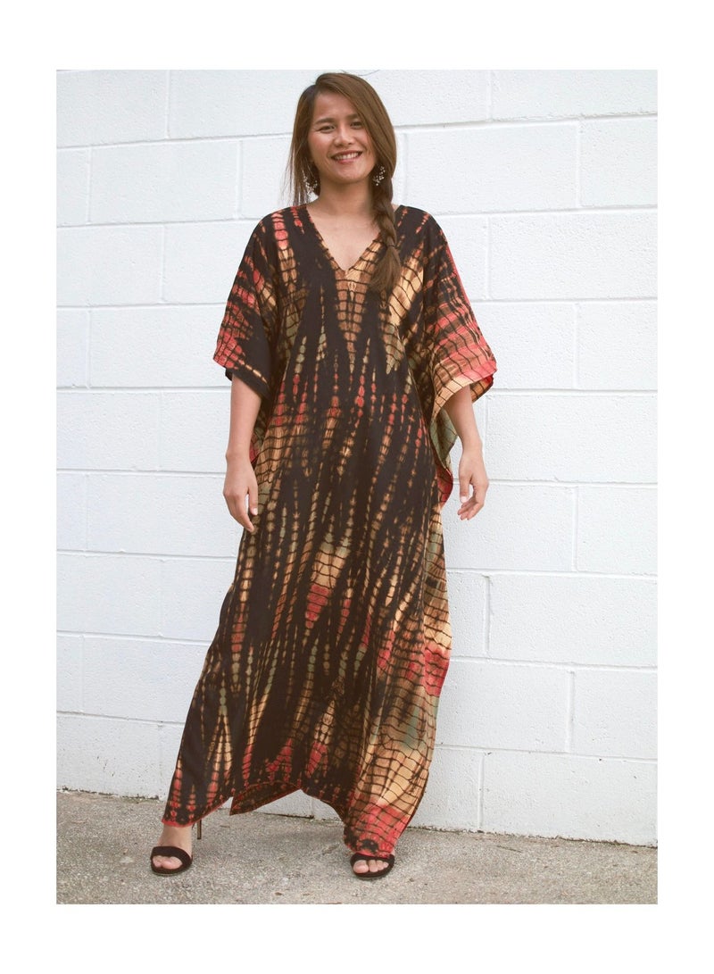 Loquat Beach Printed Robe Sunscreen Cover  - Image 1