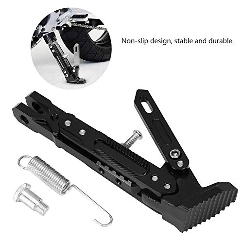 CYSKY Motorcycle Kickstand Adjustable Tripod Holder Universal Aluminum Motor Scooter Modified Foot Side Stand Motorcycle Accessories - Image 3