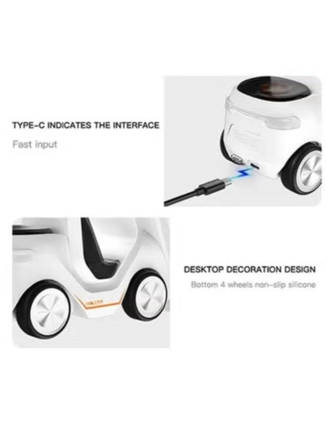 تايجر Universal Wireless Charging Station – White Slim Fast Charging Dock for iPhone, Samsung Galaxy, AirPods & Other Qi-Enabled Devices | Smart Safety Chip, Anti-Slip Base & Minimalist Design | Lightweight Portable Wireless Charger for Home, Office & Travel Use - Image 3