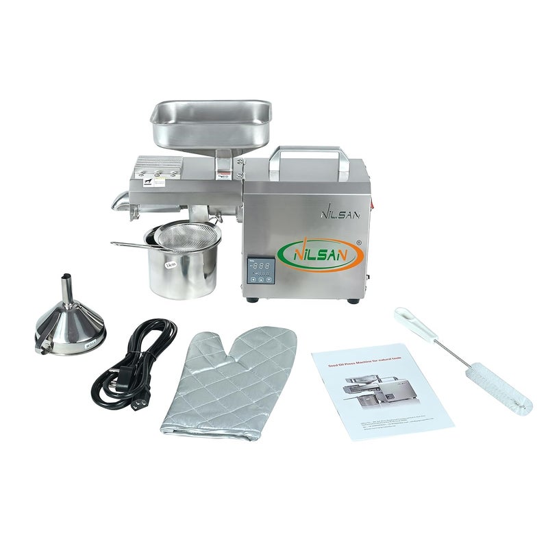 Nilsan Oil Maker Machine Stainless Steel 600 Watts  - Image 4