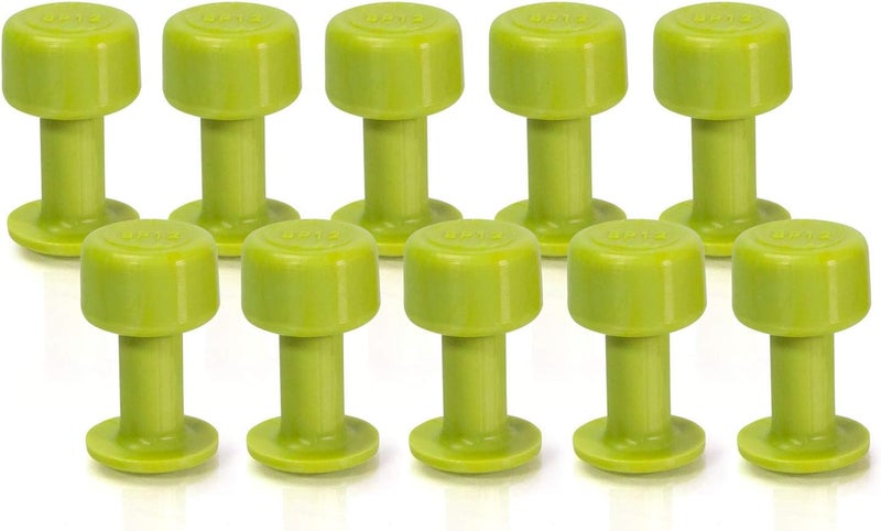 Black Plague Gang Green 12mm Hall Tabs Round PDR Hail Dent Tab Pack - 10 Pack - Image 2