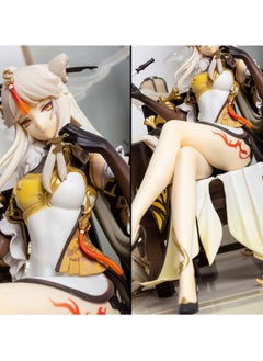 General Genshin Ningguang Figure Eclipsing Star Ver 1/7 Game Character PVC Model 27CM Toy Gift  - Image 2