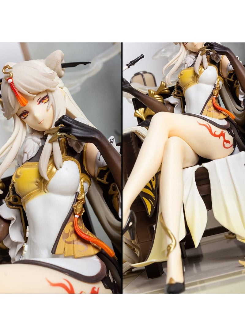 General Genshin Ningguang Figure Eclipsing Star Ver 1/7 Game Character PVC Model 27CM Toy Gift  - Image 2
