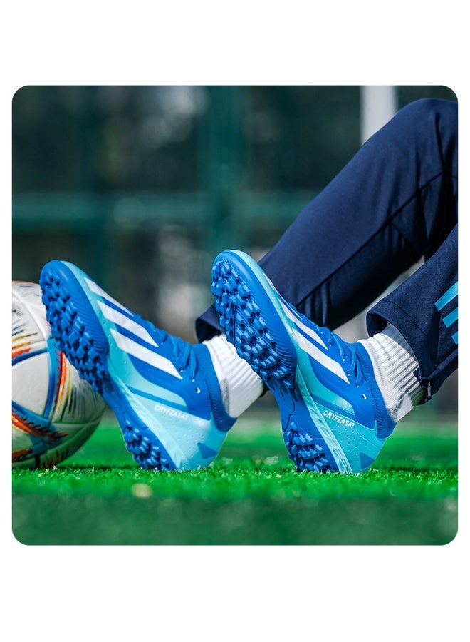 سكت شيكترو حذاء كرة قدم للرجال، مناسب للاستخدام في الأماكن المغلقة والمفتوحة، حذاء كرة قدم احترافي للأولاد والشباب، حذاء كرة قدم للجنسين. - Image 3