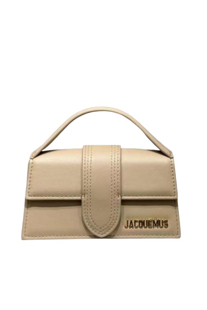 JACQUEMUS Le Bambino Leather Handbag with adjustable crossbody strap