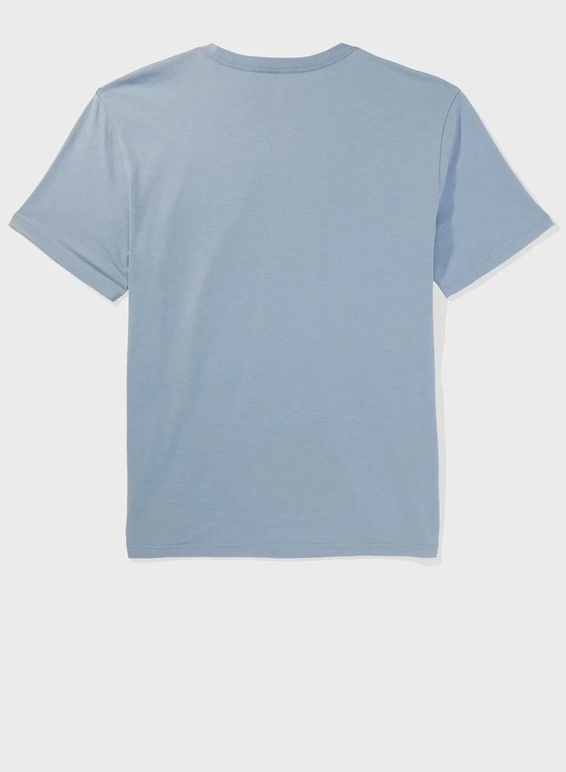 American Eagle Graphic Crew Neck T-Shirt