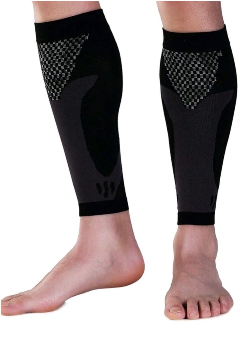 Generic Calf Sleeves Compression Leg Guard Wraps  - Image 1
