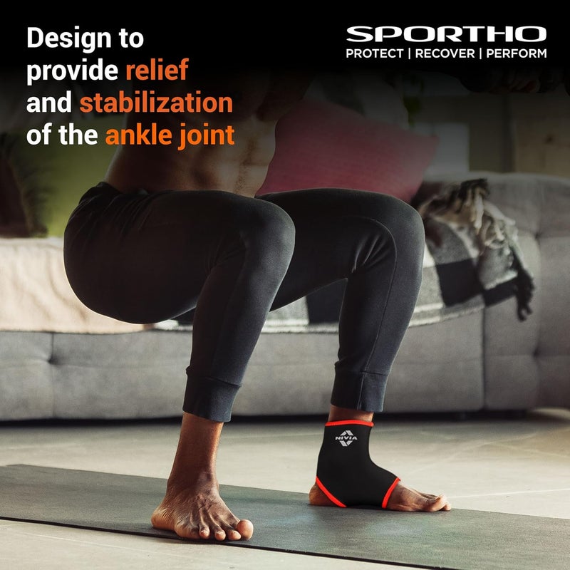 Nivia 588 Polyester Ankle Support - Image 3