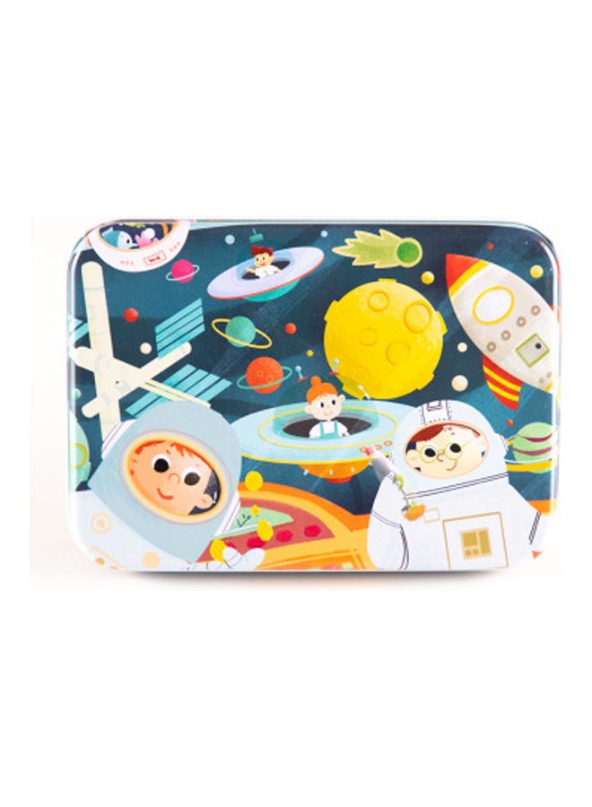 لُعبَة ألغاز خشبية - لاستكشاف الكون 17 x 12 x 3سم - Image 1