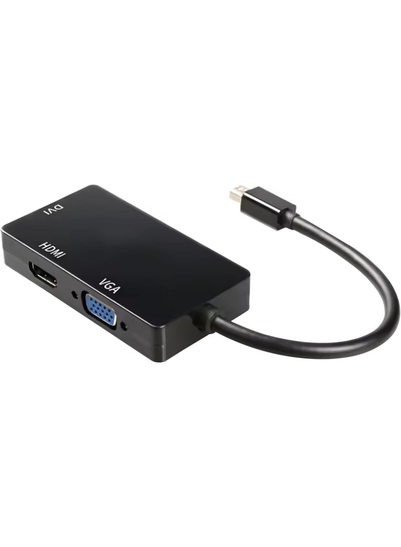 Mini DisplayPort to HDMI/DVI/VGA Adapter – 3-in-1, 4K, Thunderbolt Compatible - Image 3