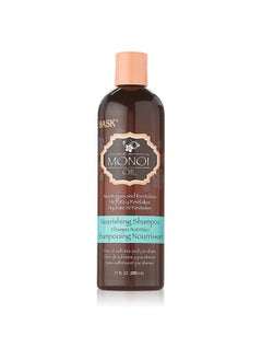 HASK Monoi Oil Shampoo Nourishing 12Oz (3 Pack) 