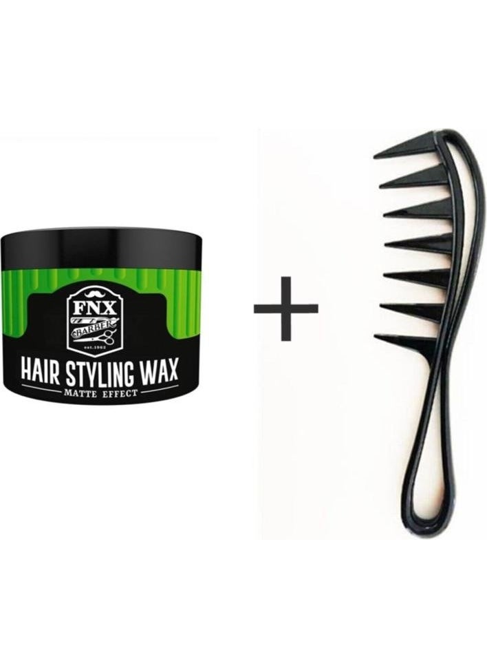 Niva Fnx H Styling Wax Matte Effect+ Shape Wax Comb 