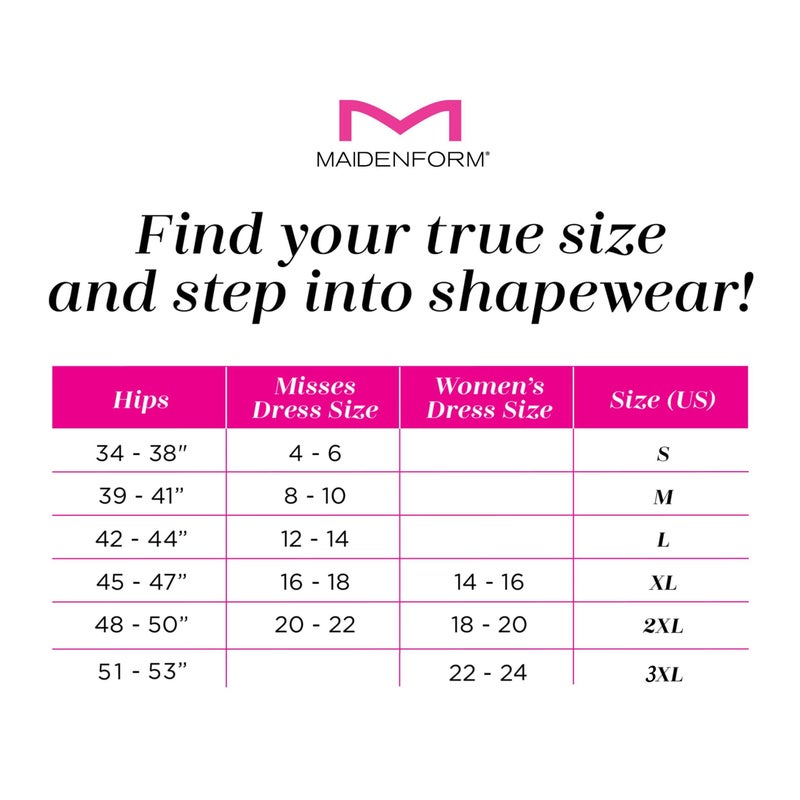 Maidenform مايدنفورم نساء نيبير أولترا فيرم كنترول ترينر خصر شابوير, أسود, صغير أمريكي - Image 4