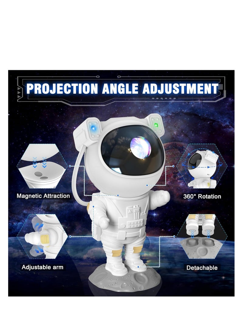 Generic Galaxy Projector Night Light - Robot Projector with Timer and Remote, Night Light for Kids Room Decor  - Image 4