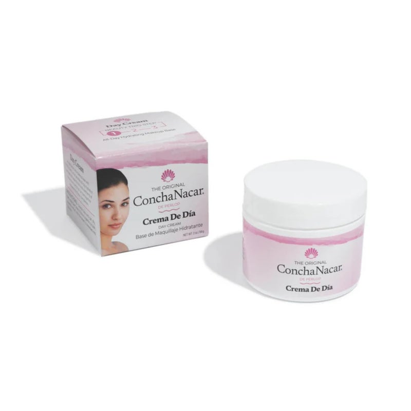 Concha Nacar Crema De Dia No.1, Day Cream 2 oz, White - Image 1