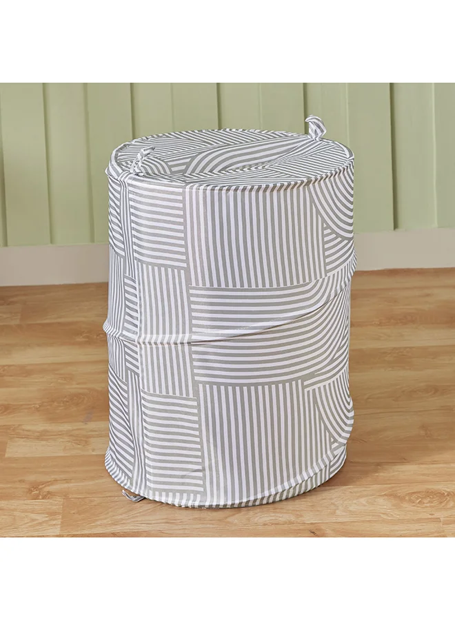 Home Box Aristo Printed Polyester Laundry Hamper 42 x 55 x 42 cm