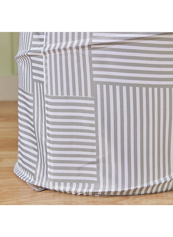 Home Box سلة غسيل بوليستر مطبوعة من أريستو 42 × 55 × 42 سم  - Image 4