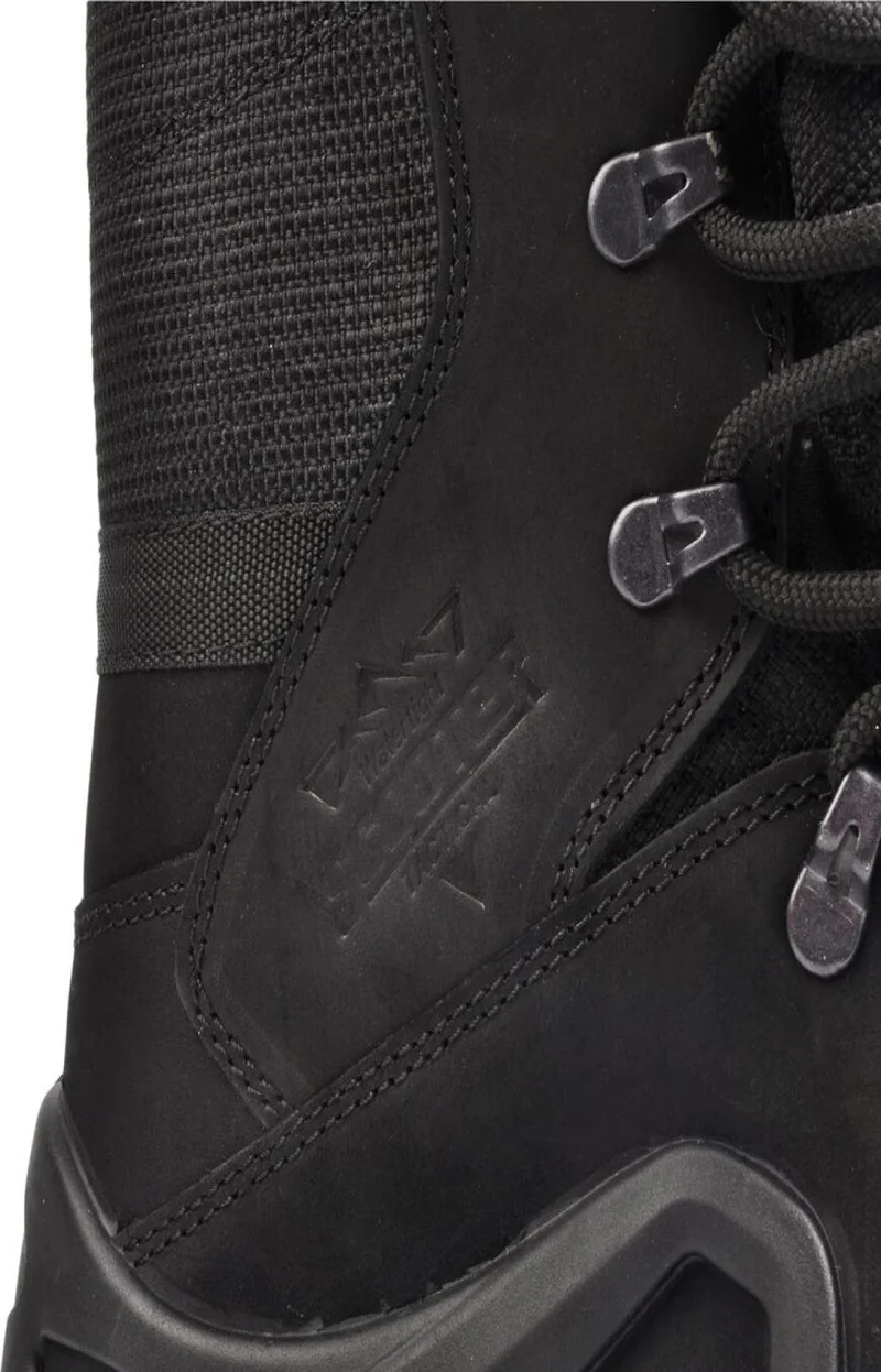 Scooter  Mdland Black Nubuck Waterproof Outdoor Long Boots Black Nubuck