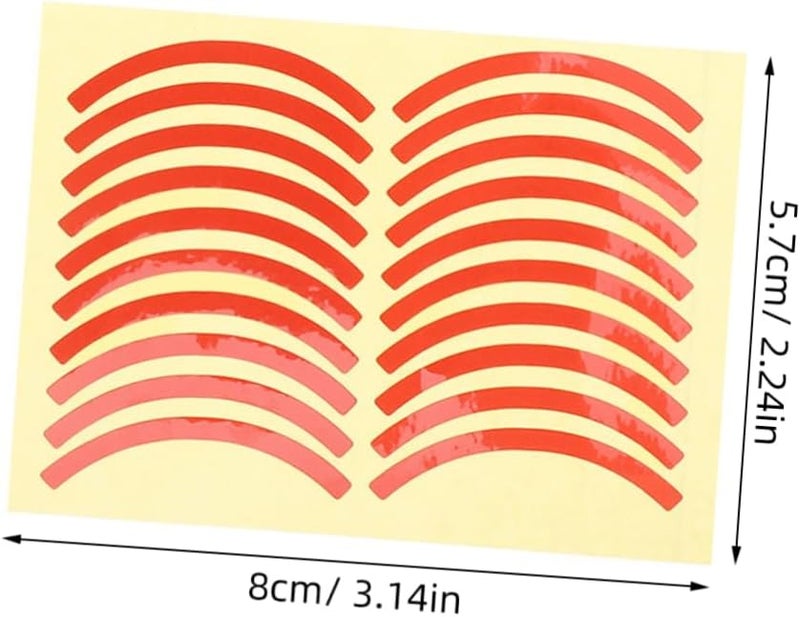 60PCS Color Coded Pressure Gauge Indicator Stickers Waterproof Adhesive Labels For Air Instrument Identification - Image 3