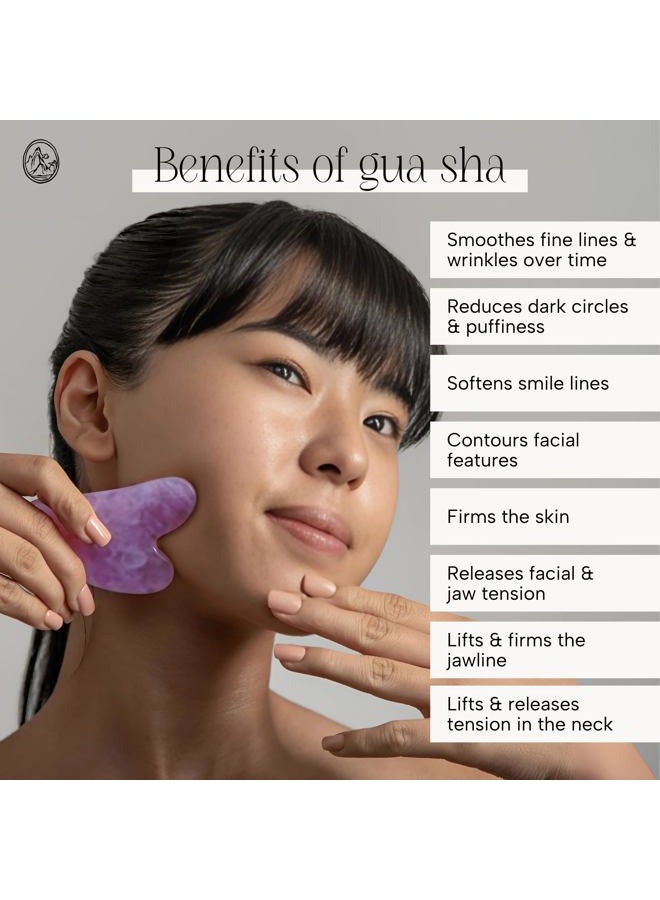 Mount Lai Hand-Carved Natural Jade Gua Sha Comb | Scalp Massager and Scraping Tool | Balances and Cools Scalp, Promotes Relaxation and Blood Circulation - Image 2