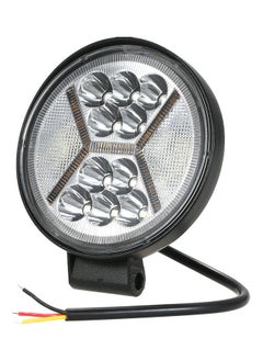 NIBEMINENT Round LED Pods Working Lights With Amber DRL Light  - Image 2