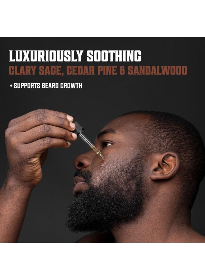 Viking Revolution Beard Oil for Men 3 Pack - Natural Mens Beard Oil Variety Set - Sandalwood, Pine and Cedar, Clary Sage Scents - Beard Conditioning and Moisturizing for a Healthy Beard (3 Pack, 1oz) - Image 5