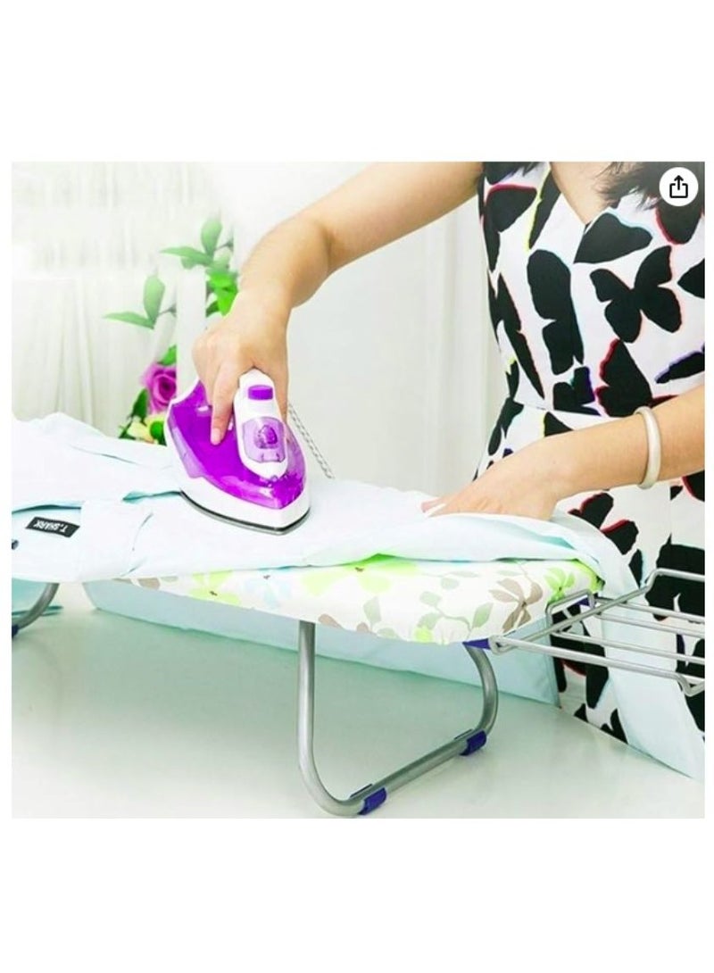 Ironing Boards Portable, Home Cloakroom Stainless Steel Breathable Ironing Table