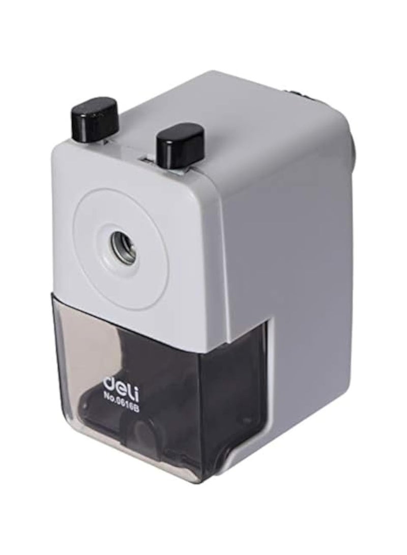 ديلي، مستلزمات مدرسية، مبراة مدرسية دوارة، e0616b، الوان متنوعة، 102x54x101 ملم، (1 قطعة) - Image 1