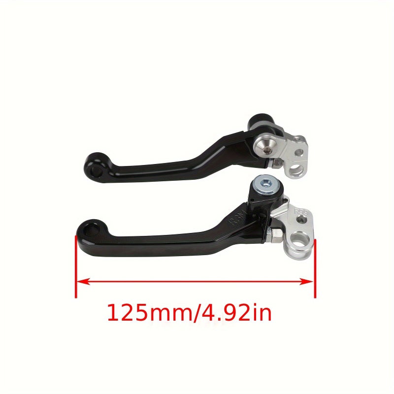 Black CNC Brake Levers for Surron Light Bee X Segway X260 X160 Electric Dirt Bike - Image 2