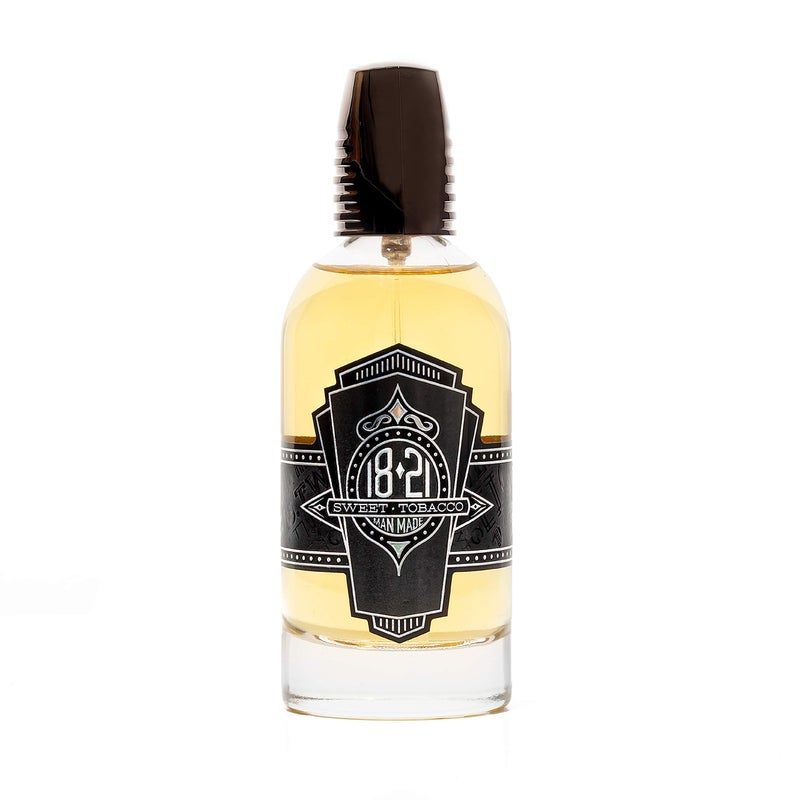 18.21 Man Made Men’s Cologne, Sweet Tobacco Fragrance, 3.4 Fl. Oz - Long-Lasting Eau De Parfum for Men, Sweet Scent with Woodsy Undertones - Eau De Toilette with Masculine Aromatics - Image 1