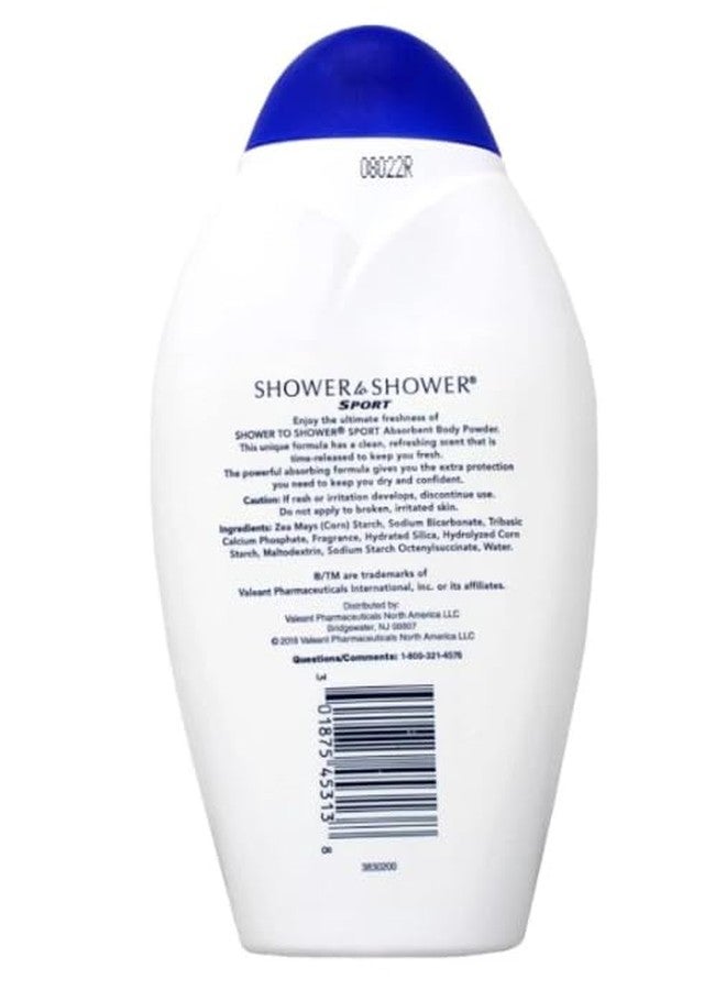 Shower To Shower Powder 13 Ounce Sport (6 Pack) - Image 4