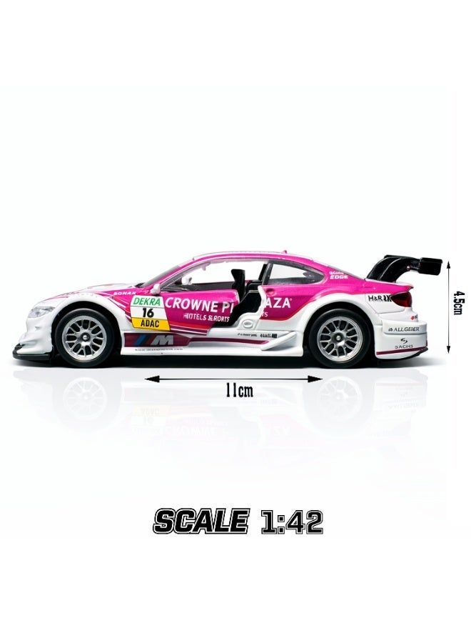 BMW M3 DTM Diecast Model Car 1:42 Scale – Official Licensed Racing Edition with Display Case - Image 4