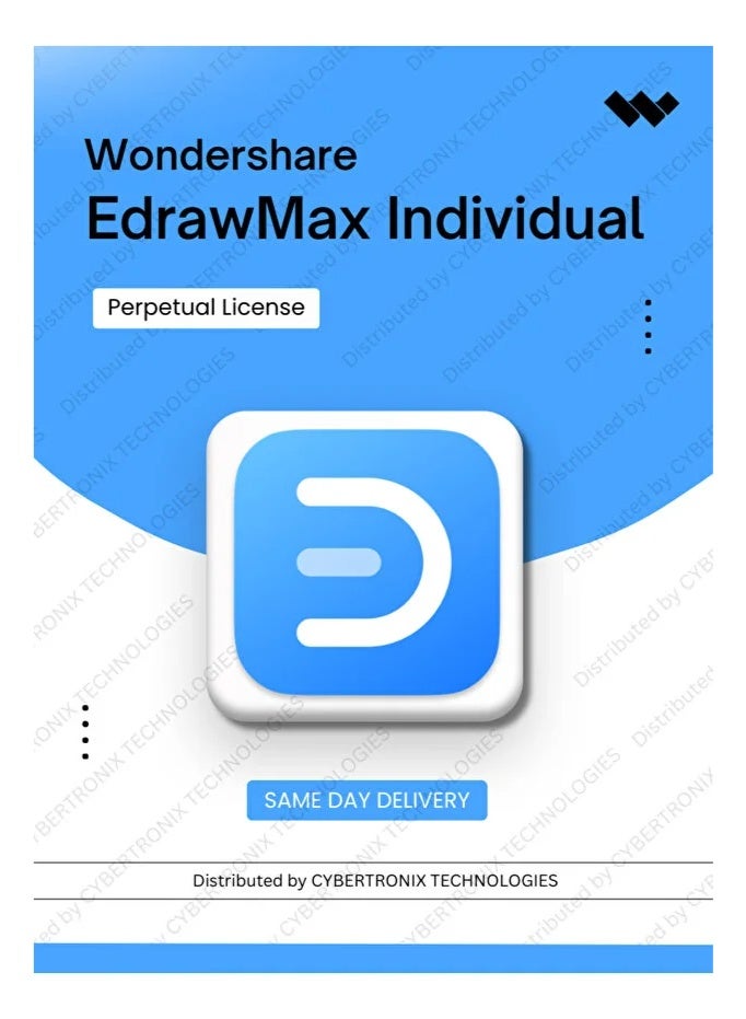 WonderShare EdrawMax Individual | Perpetual Plan | Digital License | Same Day Delivery