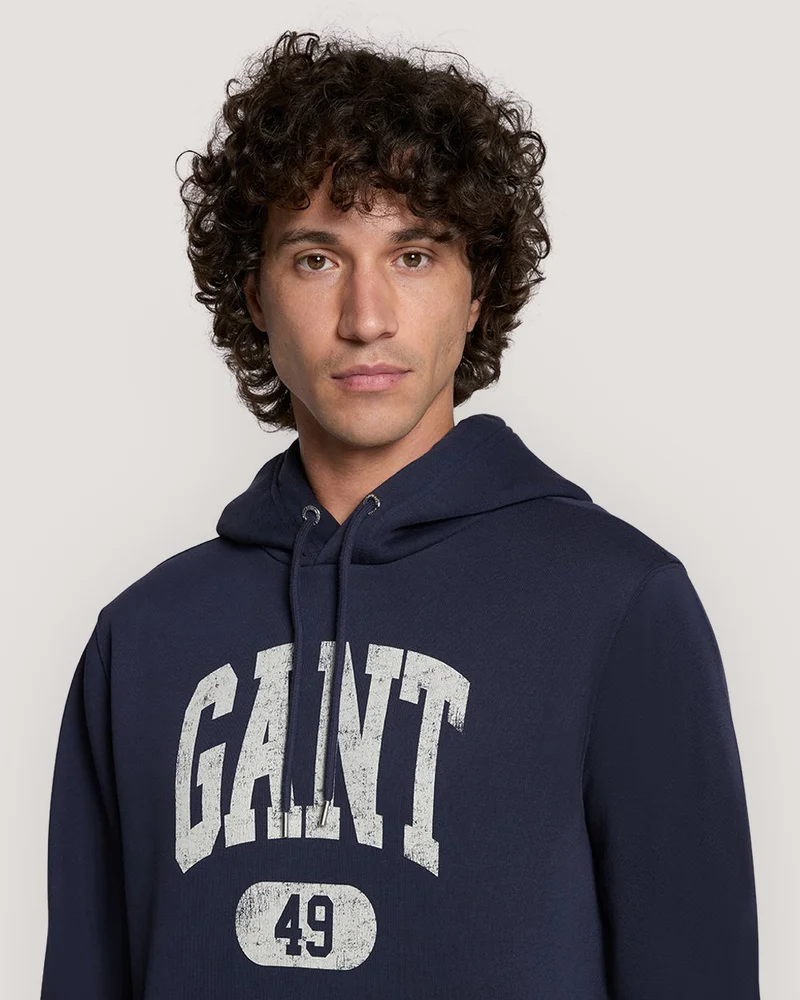 GANT  Gant Seasonal Graphic Hoodie for Men | Best Price UAE